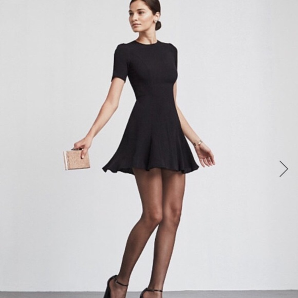 Reformation Black Dress